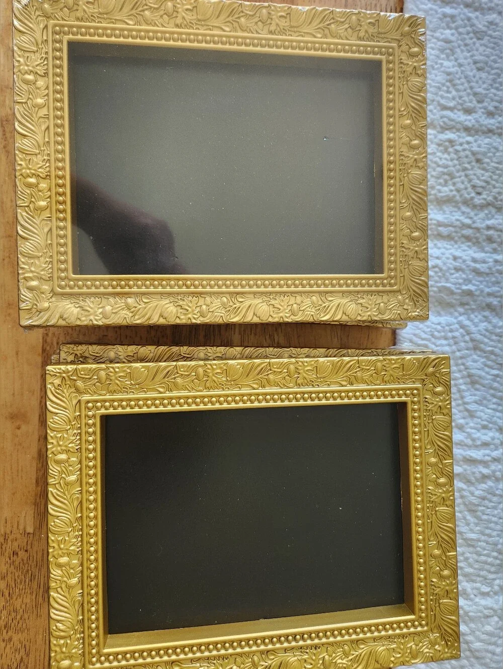 8 Chalkboard Gold Frames
